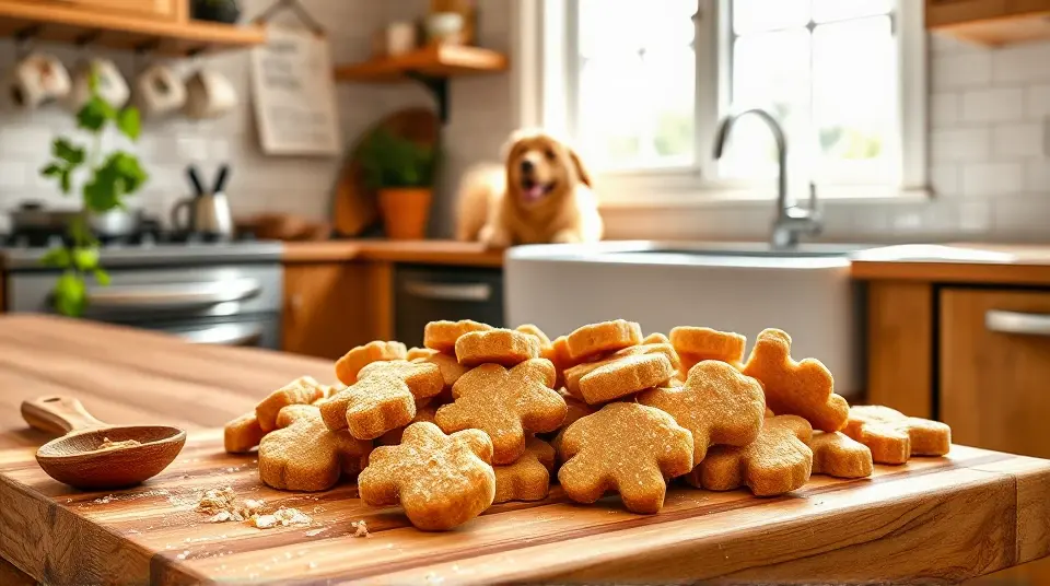 Peanut Butter Dog Treats 🐾🥜