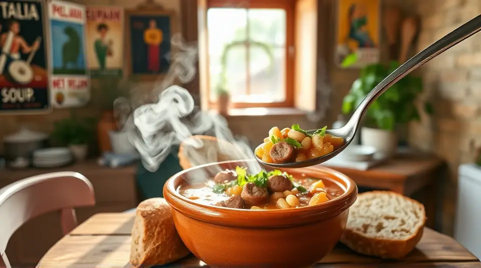 White Bean Sausage Soup