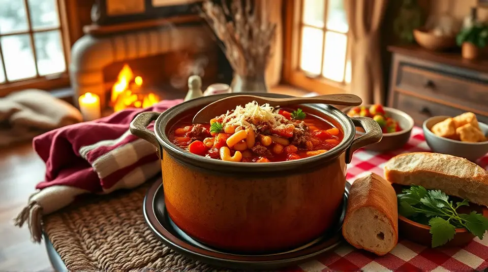 One Pot Classic Goulash with Ground Beef and Tomato