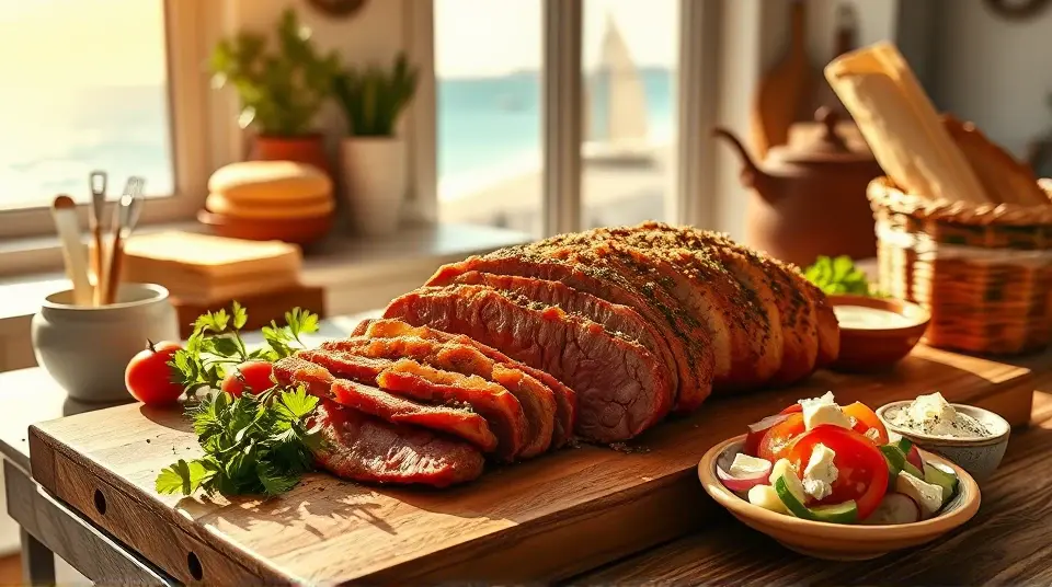 Making your own Gyro Meat (the slow way)