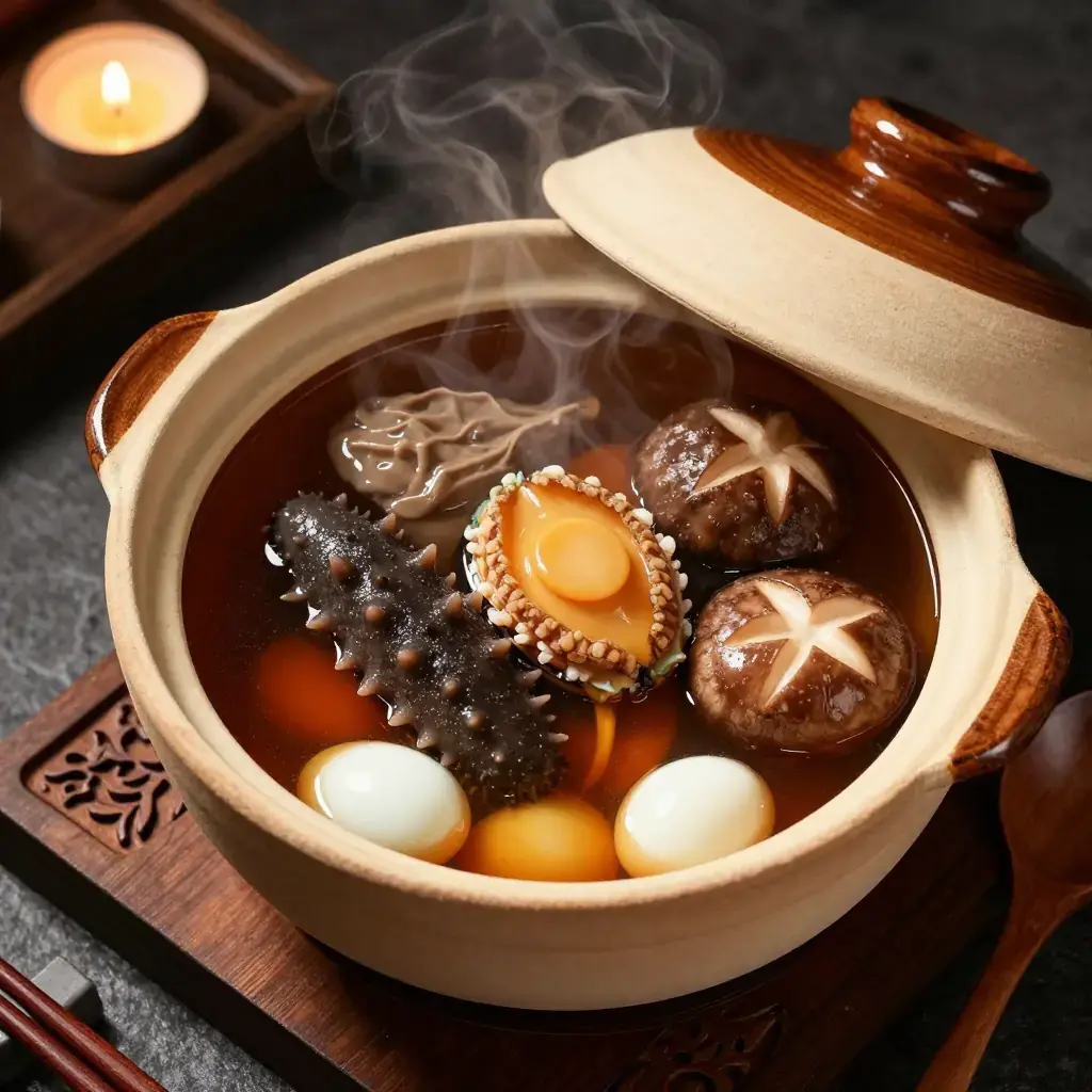 Fo Tiao Qiang (佛跳墙 Fujian Buddha Jumps Over the Wall)