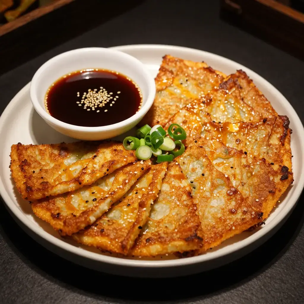 Lo Bak Go (Chinese savory radish cake, pan-fried)