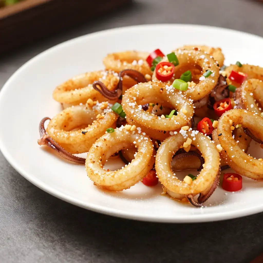 Cantonese Salt and Pepper Squid (椒鹽魷魚)