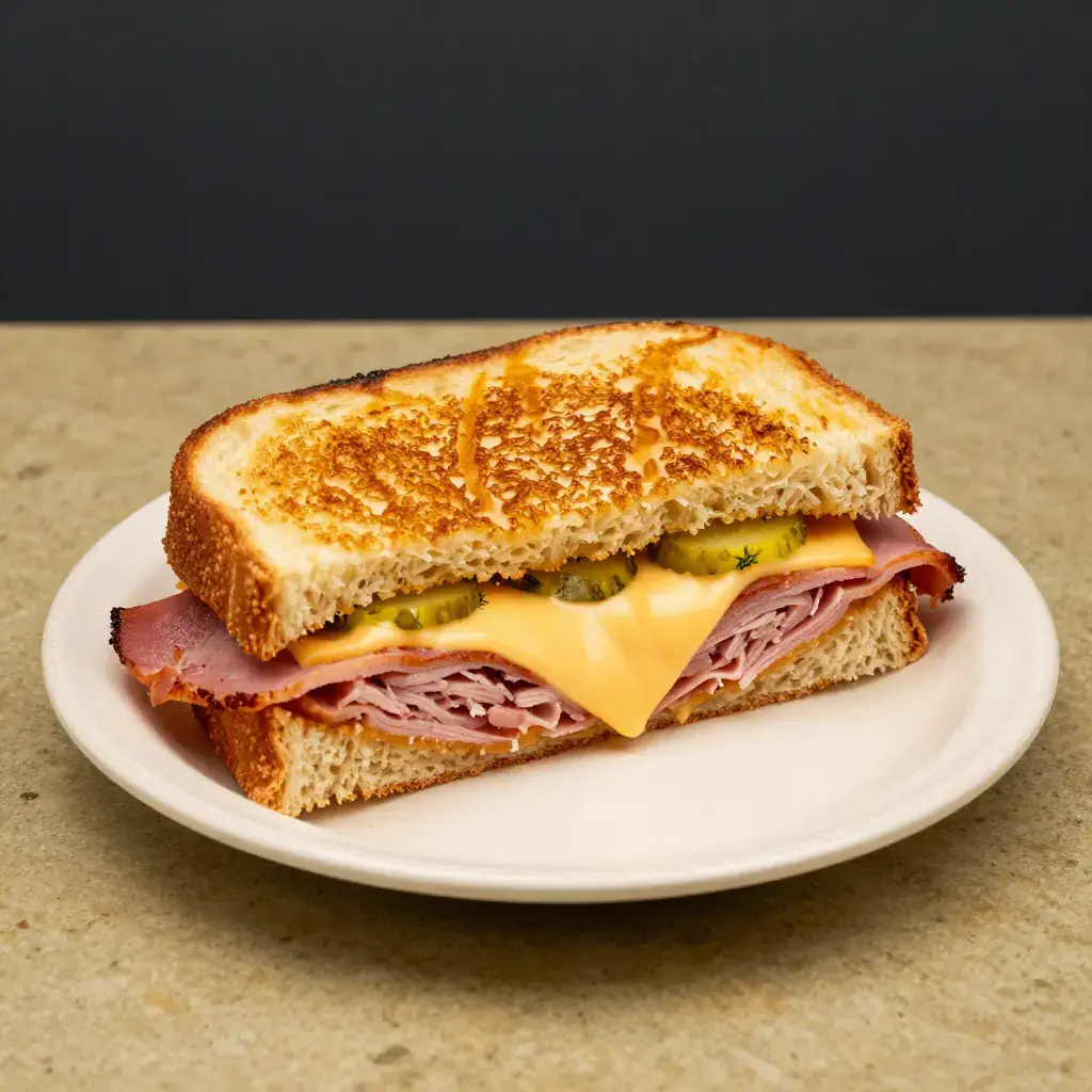 Cuban Late-Night Sandwich (Medianoche)