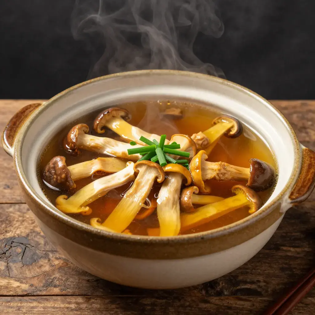 Yunnan Wild Mushroom Soup (云南野生菌汤, Yěshēng Jūn Tāng)