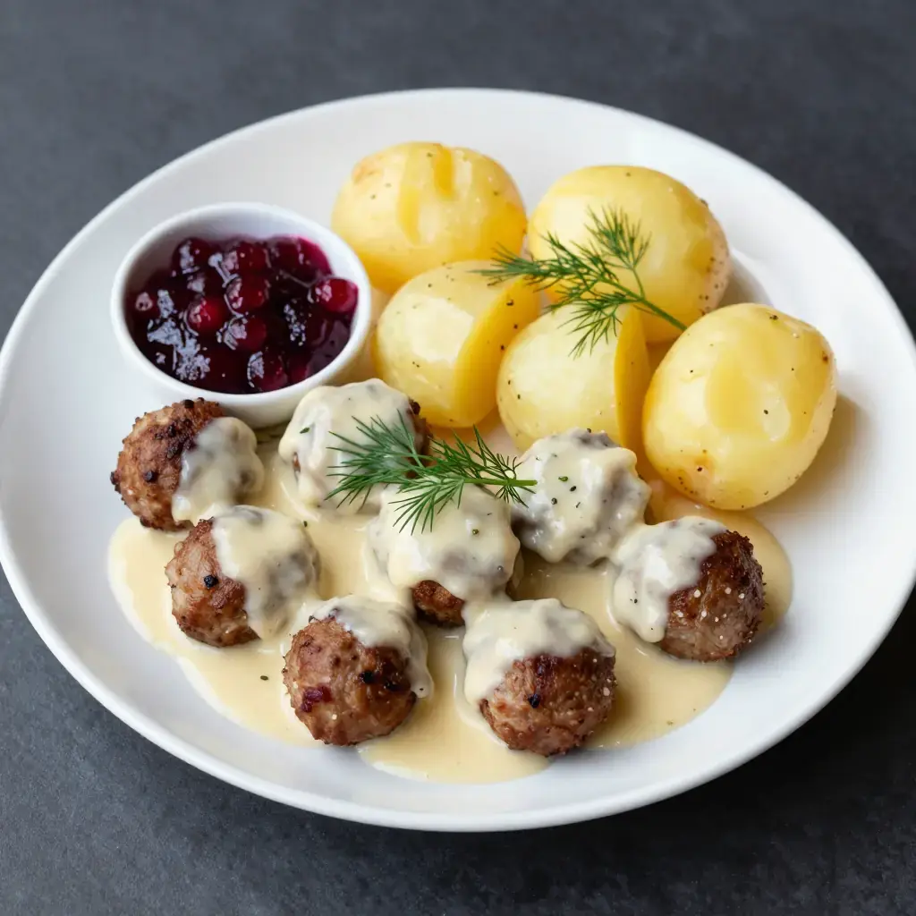 Swedish Meatballs (Köttbullar)