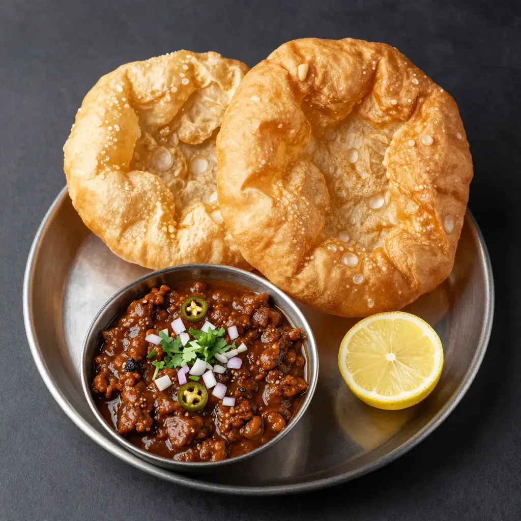 Chole Bhature (छोले भटूरे)