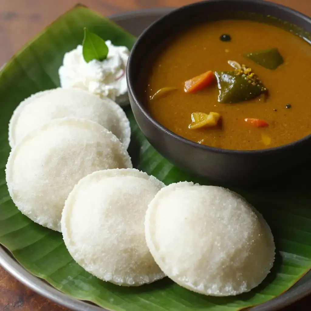 Idli Sambar (இட்லி சாம்பார்)