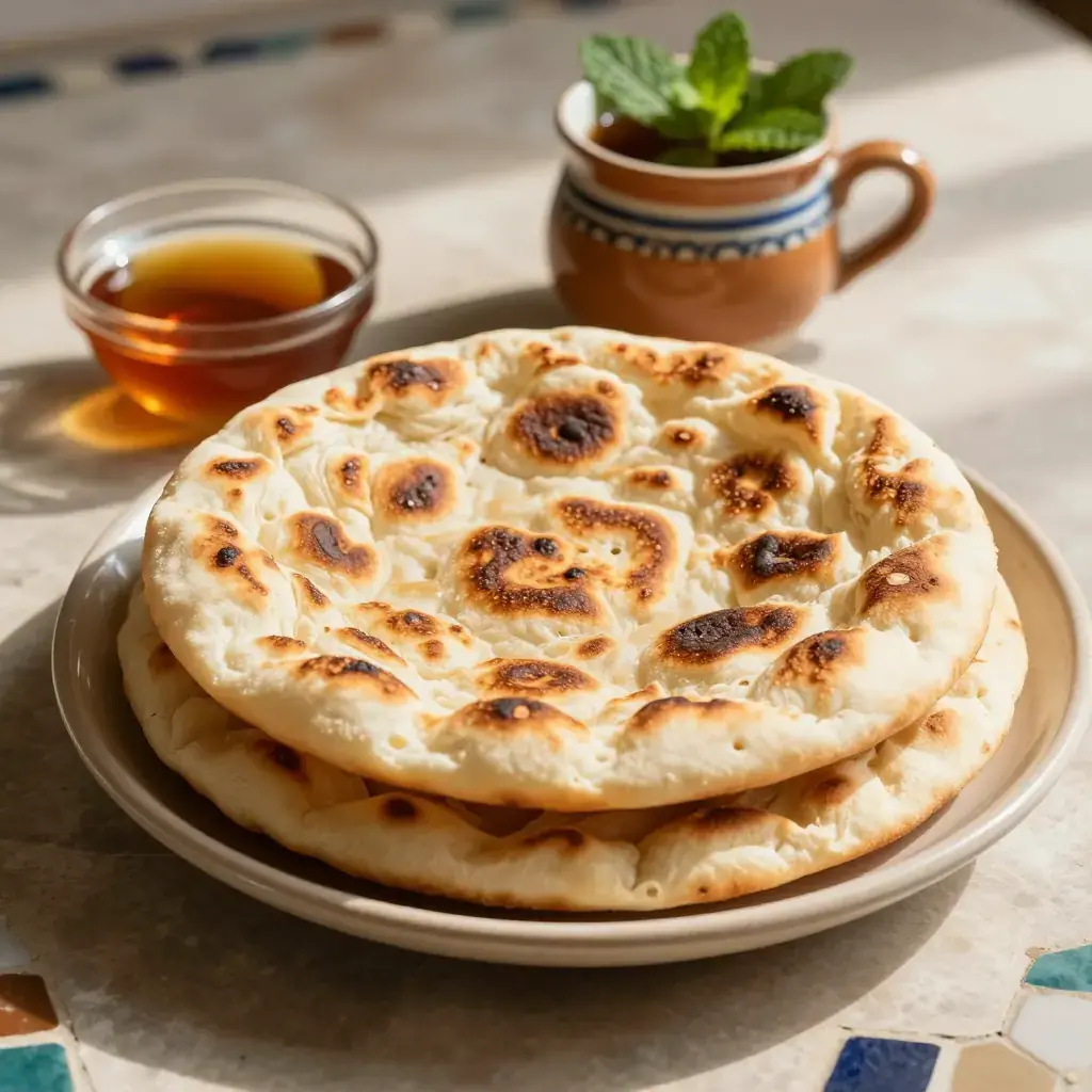 Msemen (مسمن, Moroccan Square Flatbread)