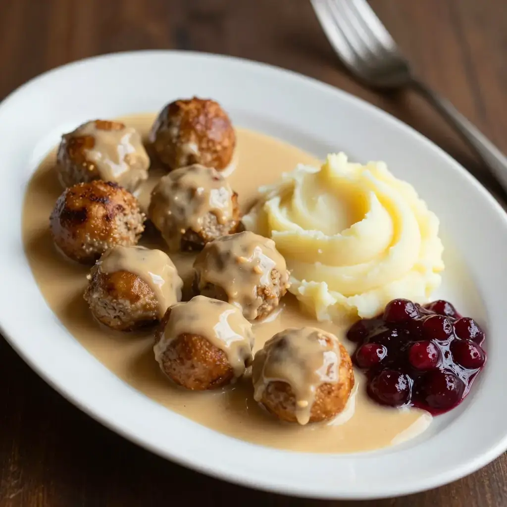 Köttbullar (Swedish Meatballs)