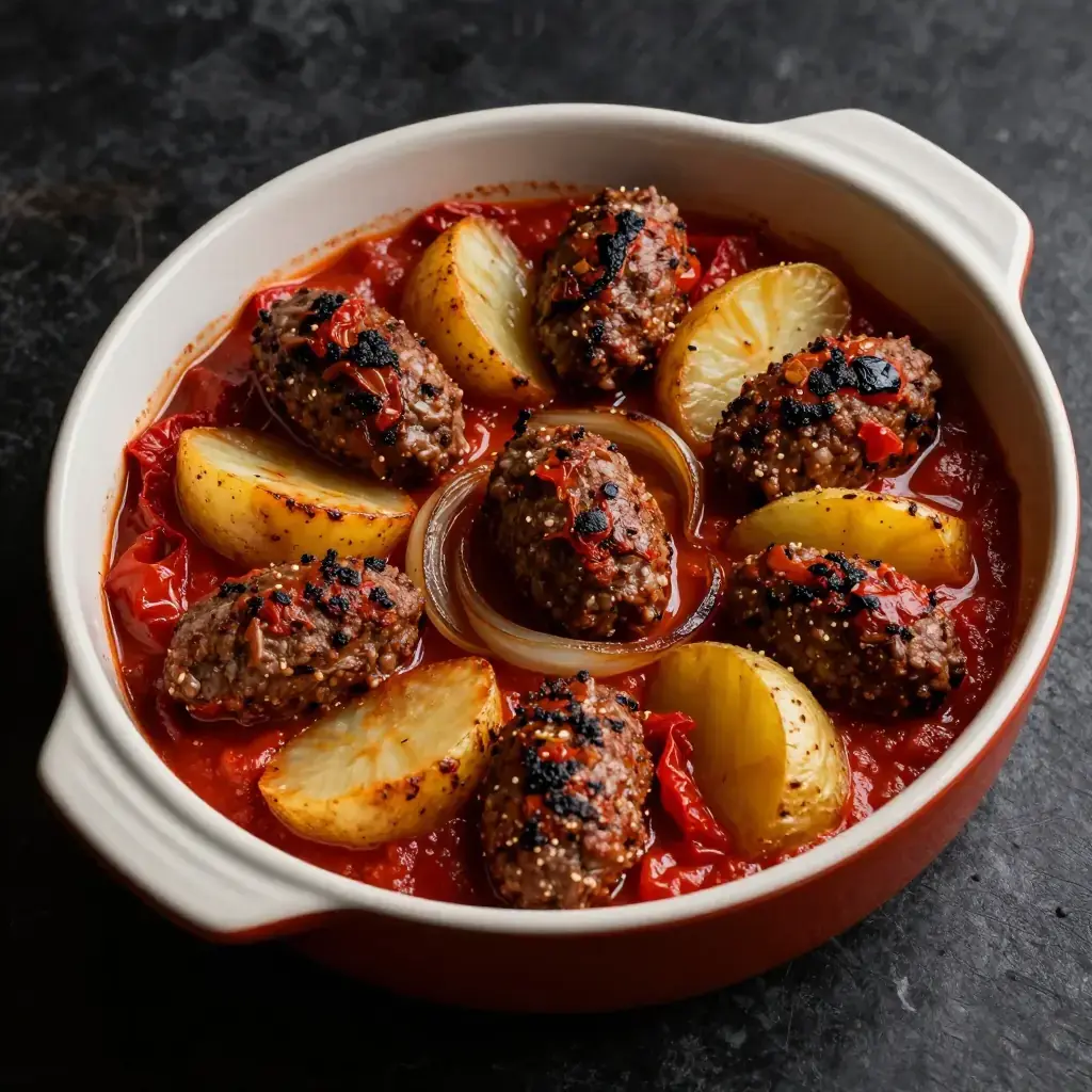 Kafta bil Saniyeh (كفتة بالصينية)