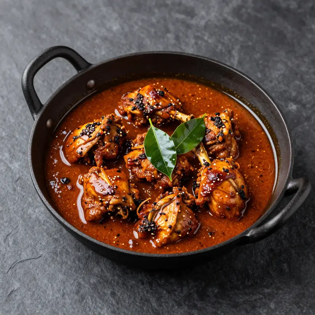 Chettinad Chicken Curry (செட்டிநாடு கோழி கறி)