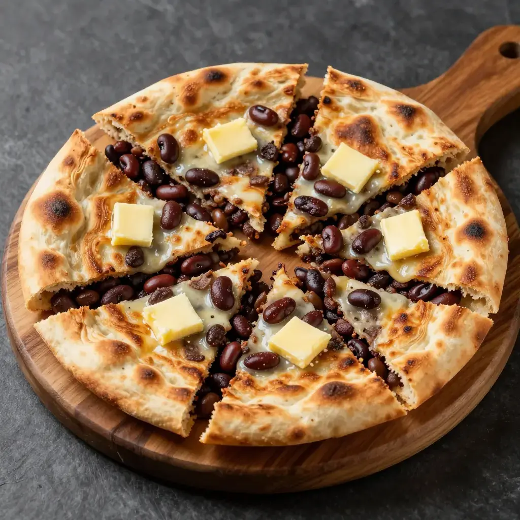 Lobiani (ლობიანი — Georgian Bean-Stuffed Bread)