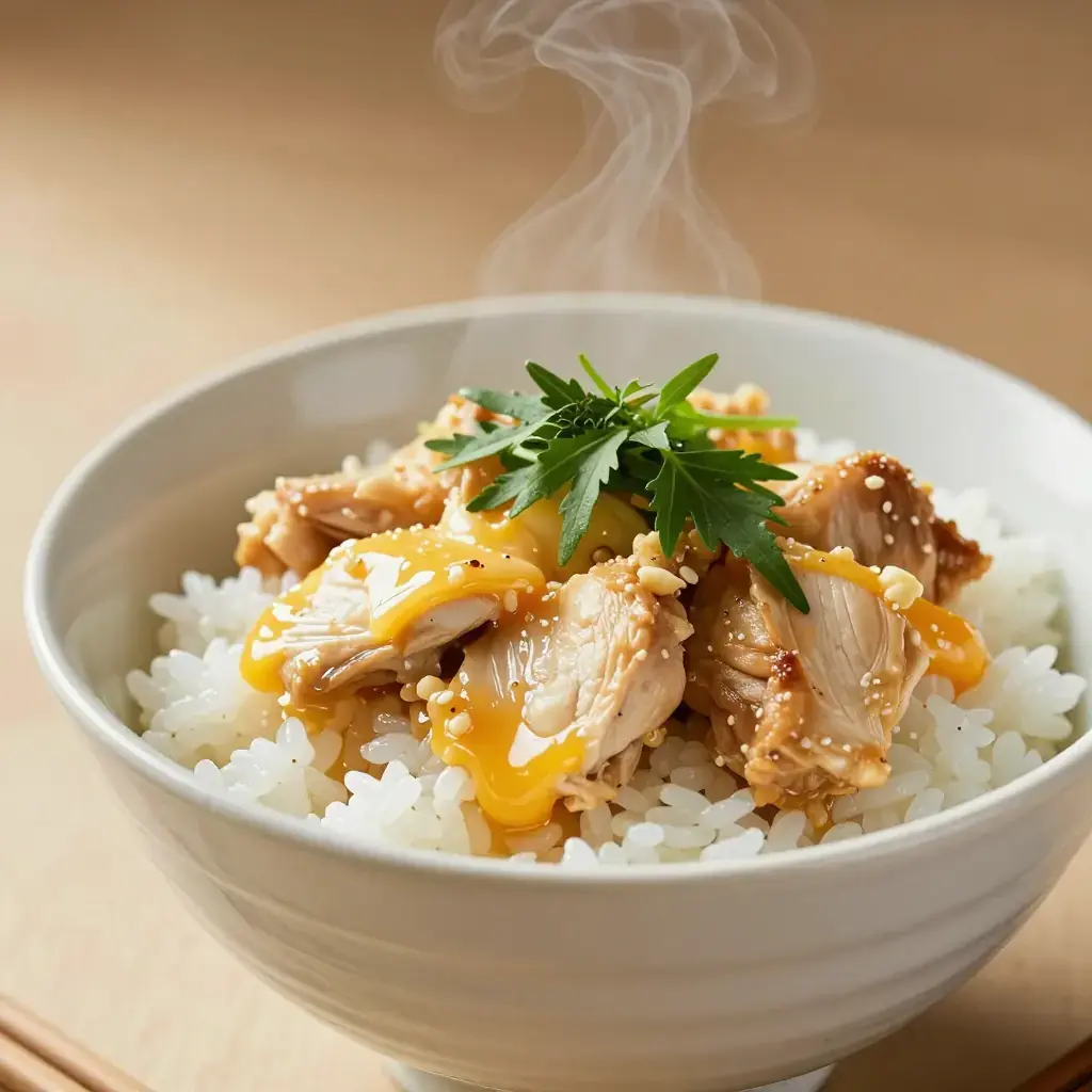Oyakodon (親子丼, Chicken and Egg Rice Bowl)