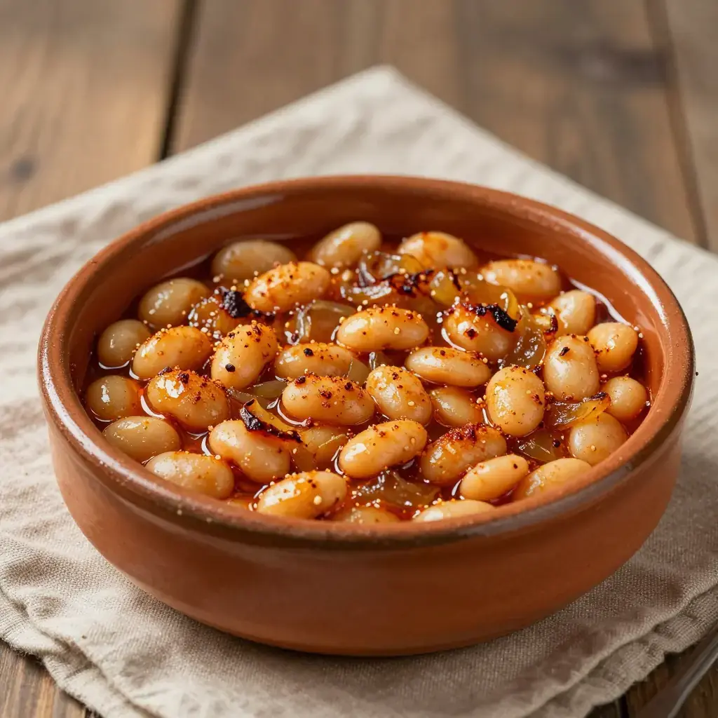 Prebranac (Пребранац — Serbian Baked White Beans with Onion)