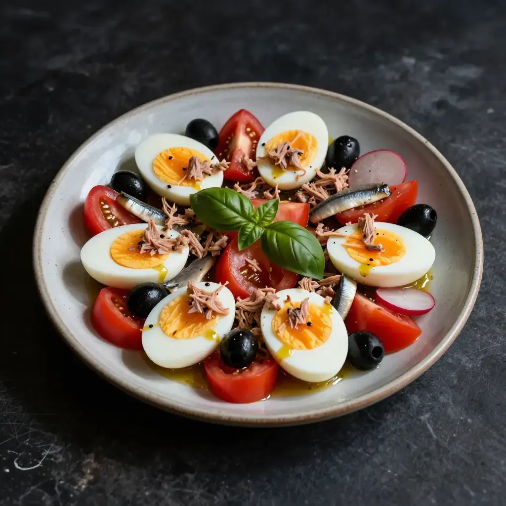 Salade Niçoise (Salade Niçoise — Provençal Tuna and Vegetable Salad)