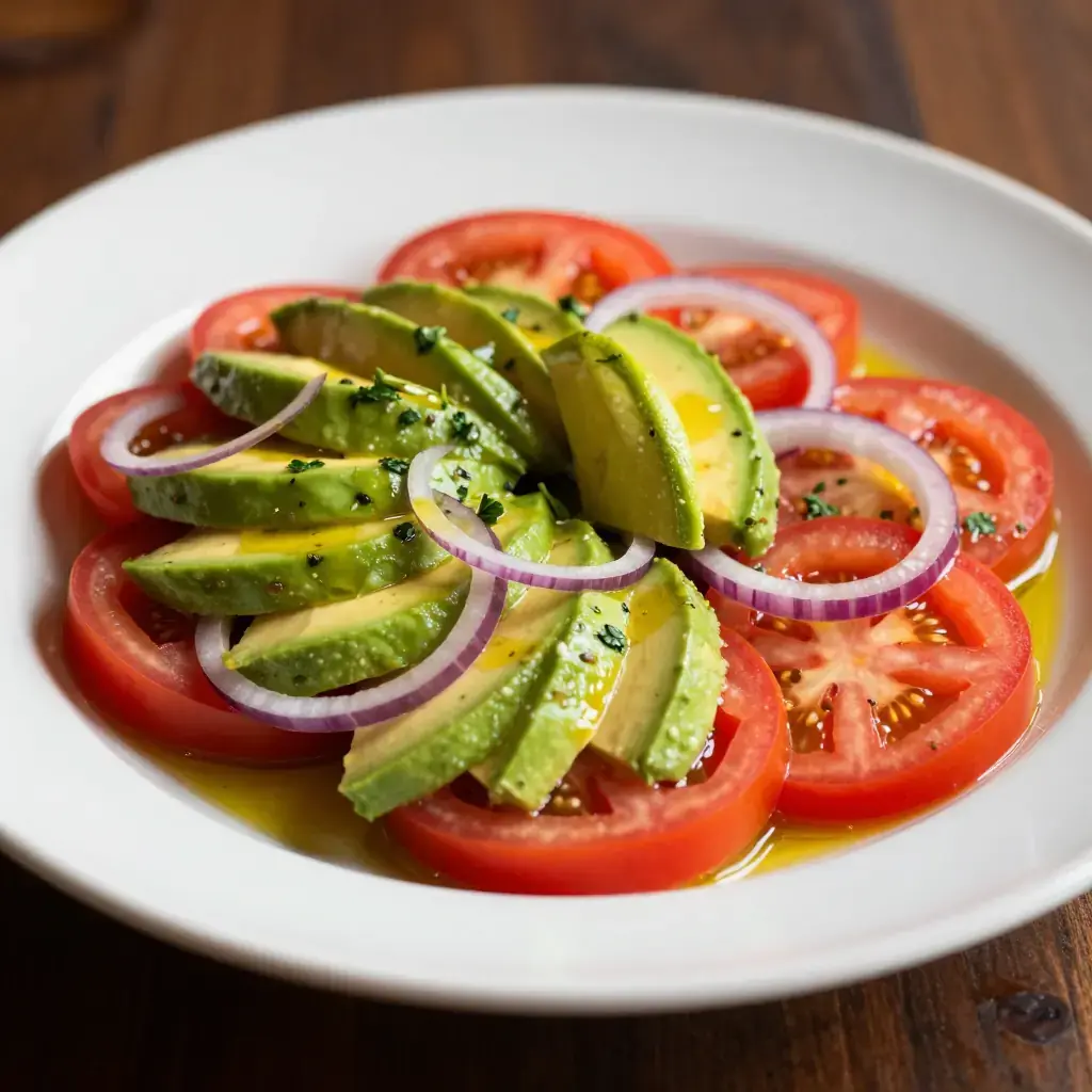 Ensalada de Aguacate y Tomate (Cuban Avocado and Tomato Salad)