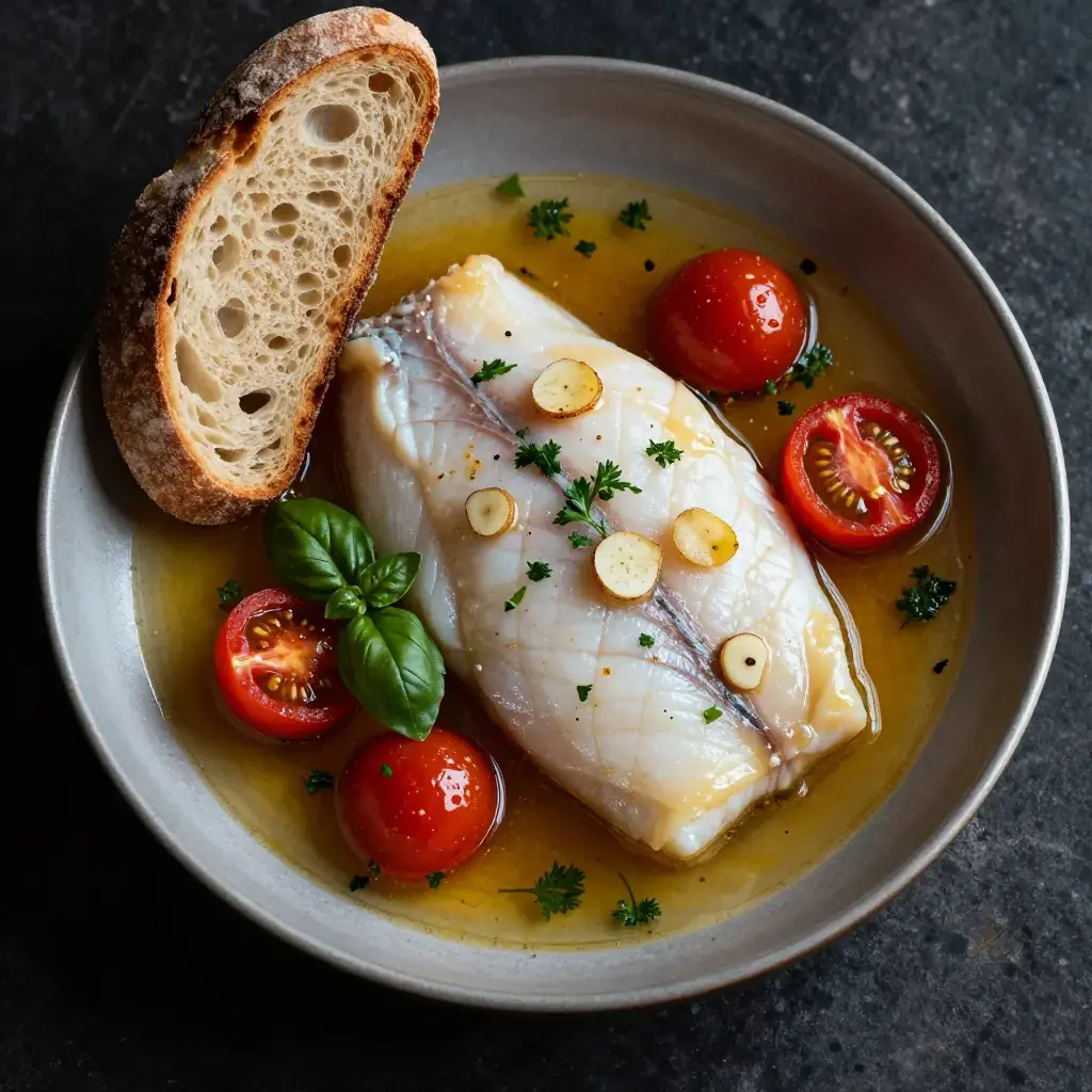 Acqua Pazza (Pesce all'Acqua Pazza — Neapolitan Fish in Crazy Water)