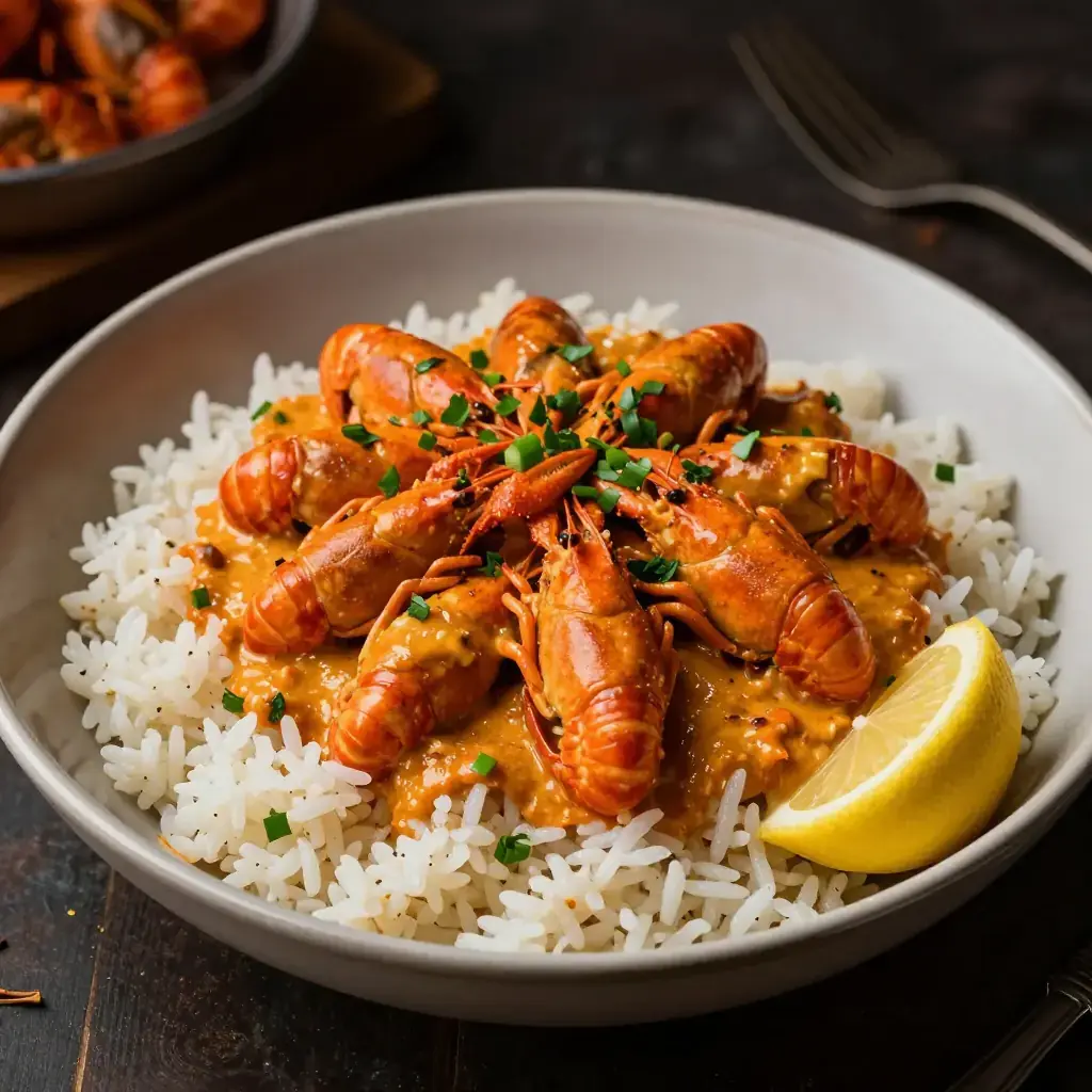Crawfish Étouffée (Louisiana Crawfish Smothered in Butter and Holy Trinity)