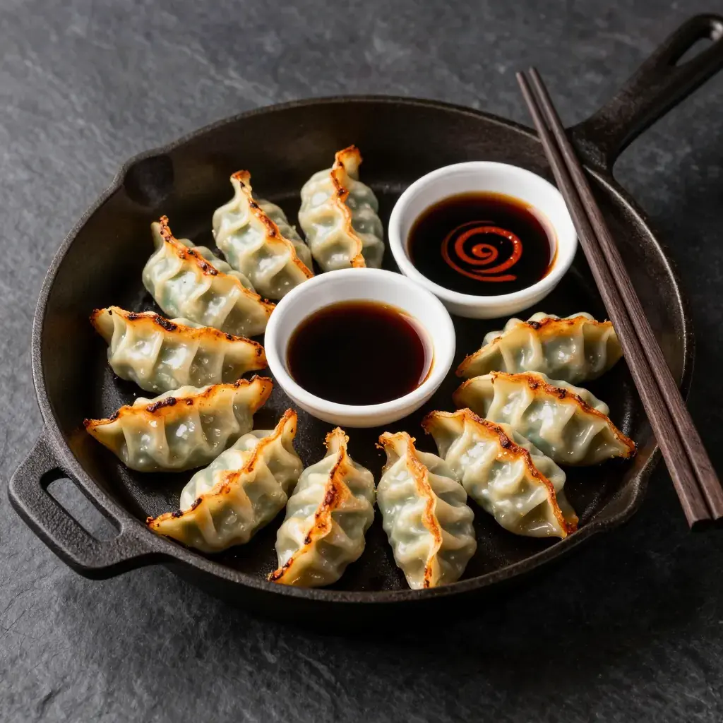 Gyoza (焼き餃子 — Japanese Pan-Fried Dumplings)