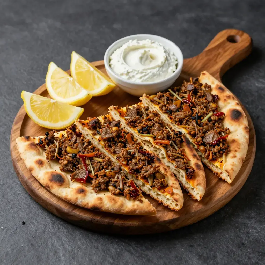 Arayes (عرايس — Lebanese Grilled Meat-Stuffed Flatbreads)