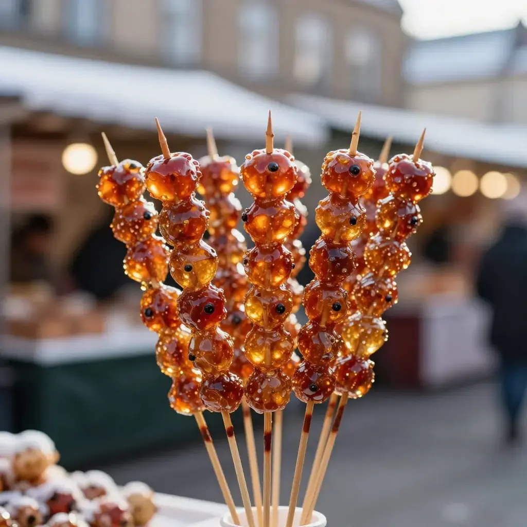 Dongbei Bing Tang Hulu (东北冰糖葫芦 — Dongbei Candied Hawthorn Skewers)