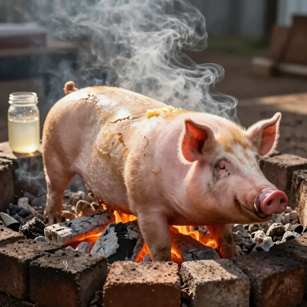 Whole Hog Pit Barbecue (Eastern North Carolina Style)