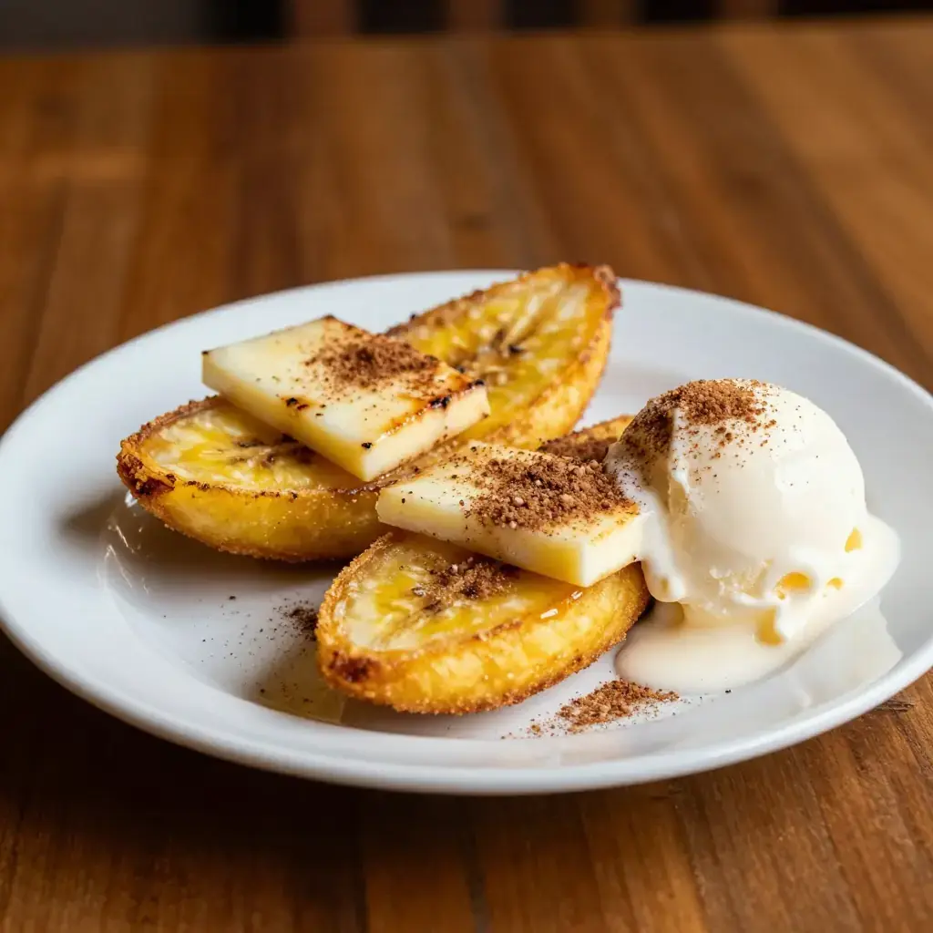 Cartola (Brazilian Banana and Cheese Dessert with Cinnamon Sugar)