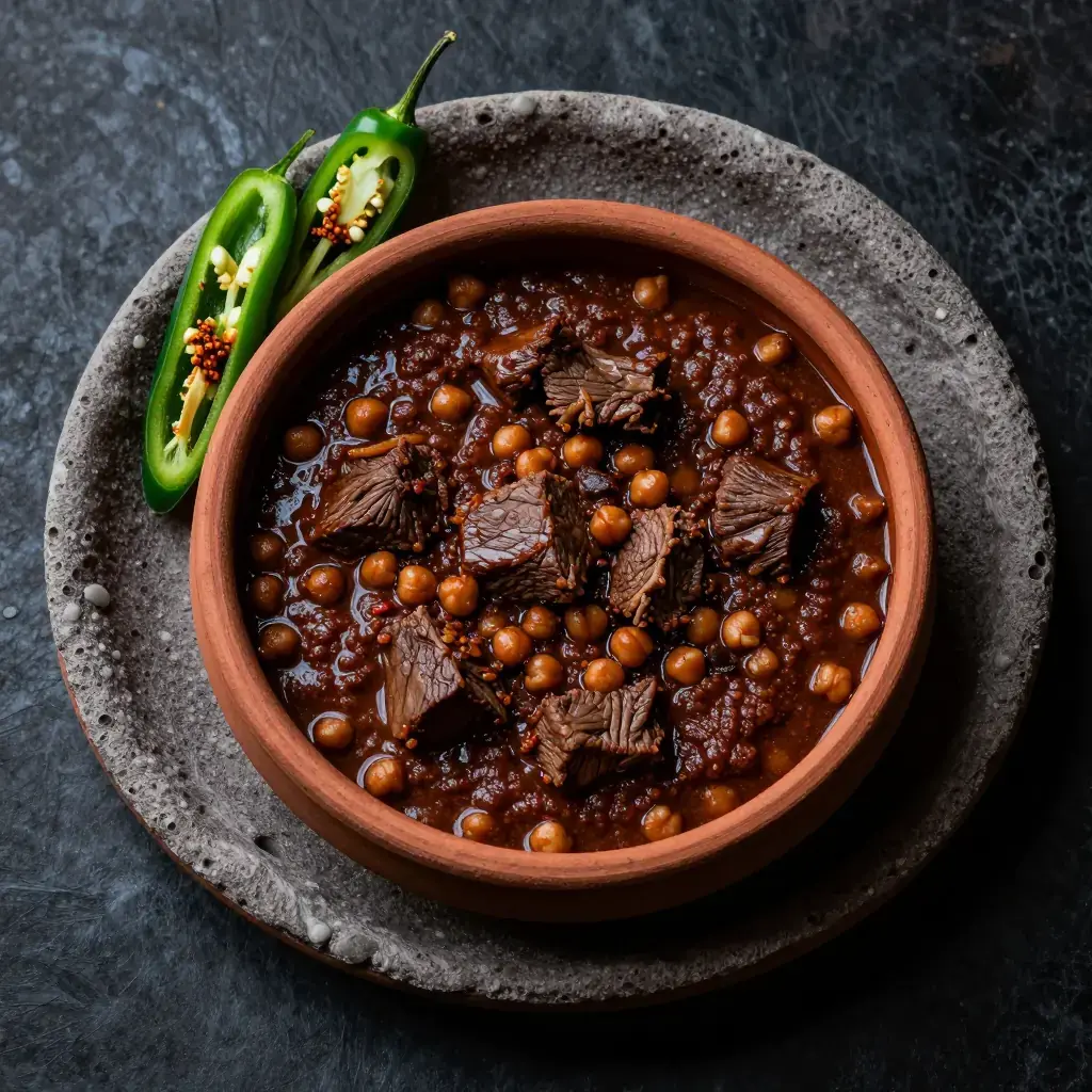 Bozena Shiro (ቦዘና ሽሮ — Ethiopian Chickpea Stew with Chunks of Beef)