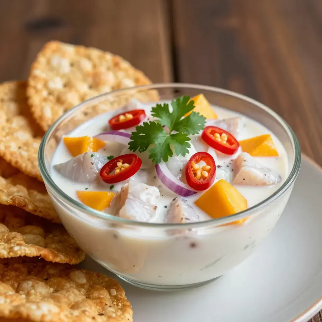 Ceviche Carioca (Brazilian-Style Raw Fish Ceviche with Coconut Milk)