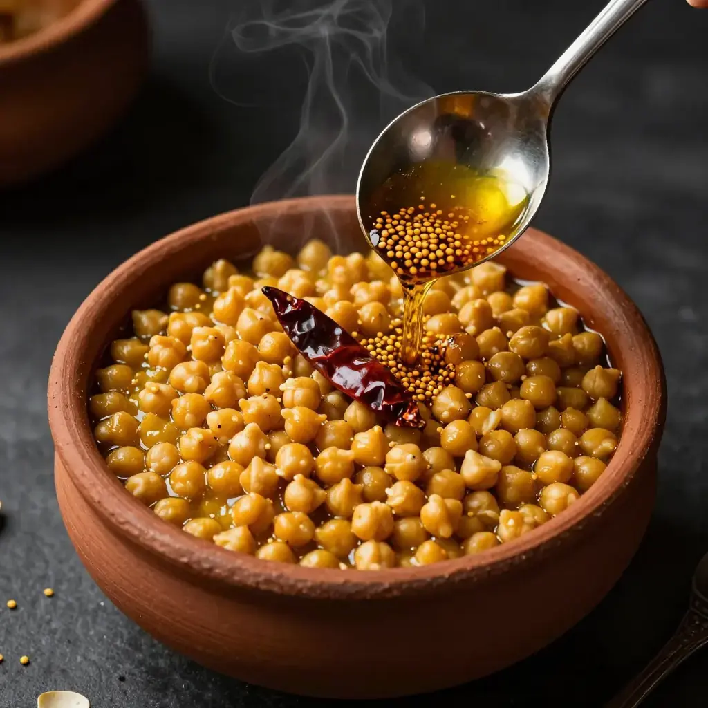 Chana Dal Tadka (चना दाल तड़का — Tempered Split Chickpea Dal)