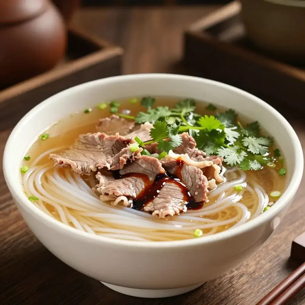 Fujian Quan Zhou Niu Rou Tang (泉州牛肉汤 — Quanzhou Clear Beef Soup)
