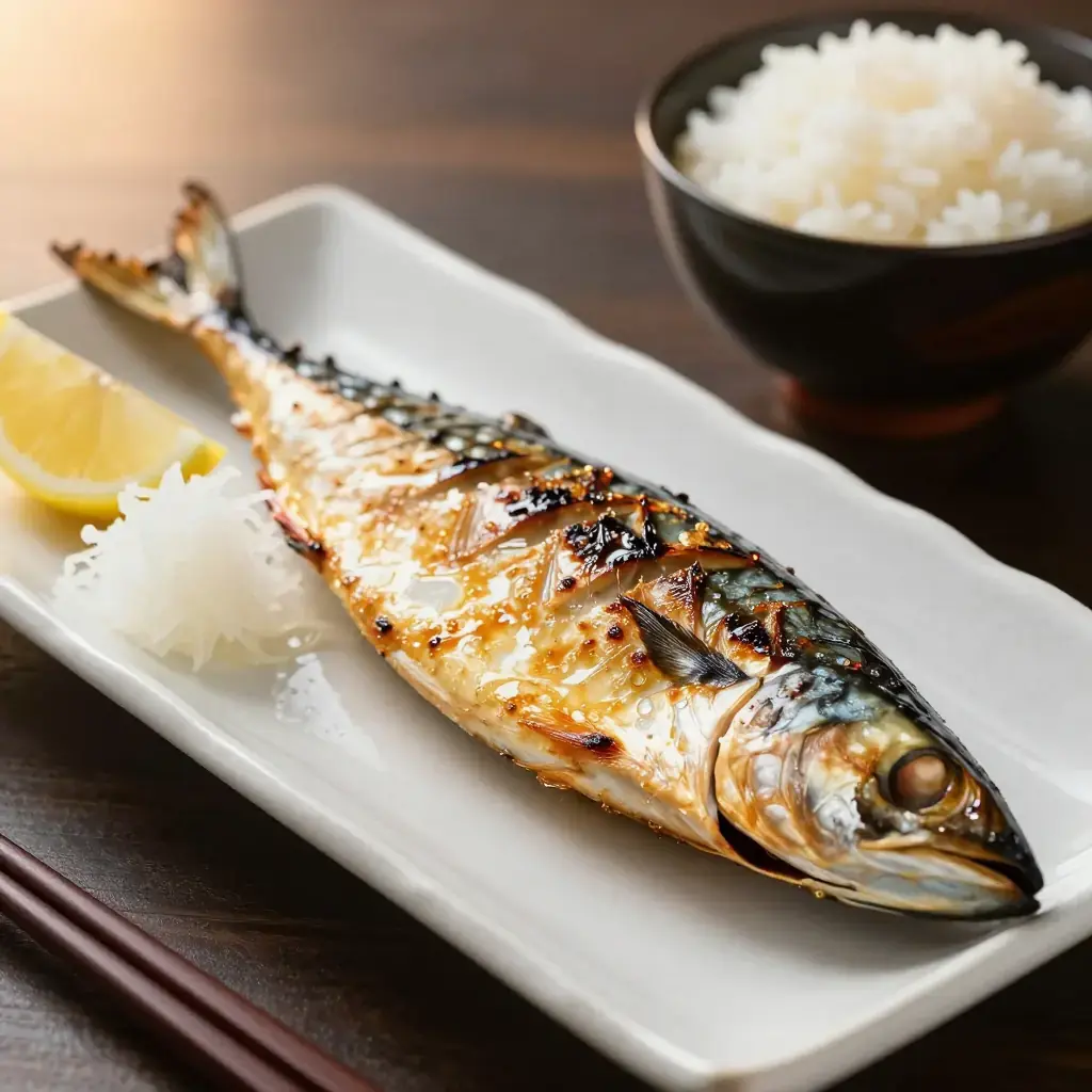 Yakizakana (焼き魚 — Japanese Salt-Grilled Whole Fish)