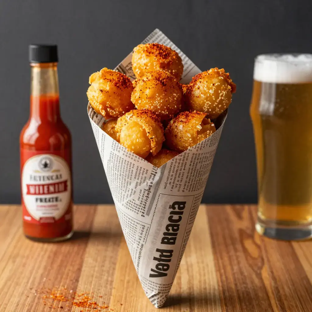 Southern Cracklins (Cracklins — Deep-Fried Pork Skin with Meat)