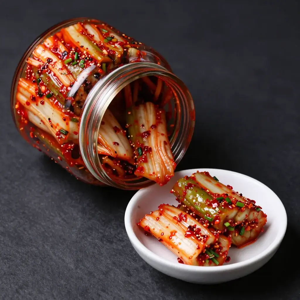 Oi Sobagi (오이소박이 — Korean Quick Fermented Stuffed Cucumber Kimchi)
