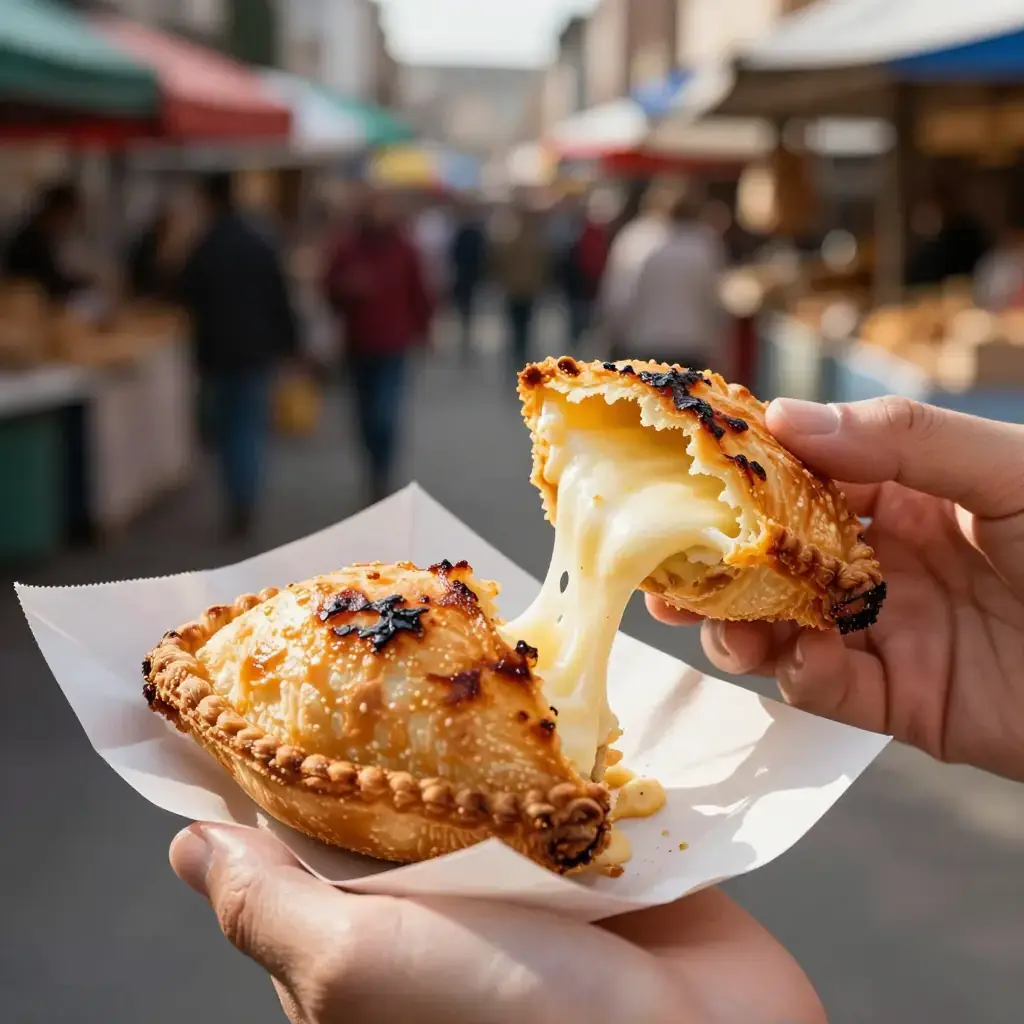 Pastel de Feira (Brazilian Deep-Fried Street Pastry)