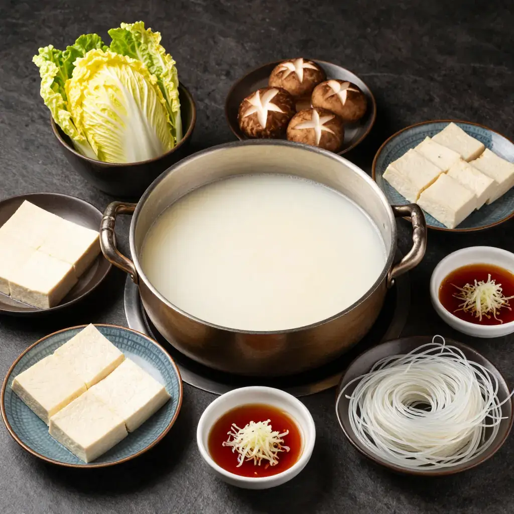 Mizutaki (水炊き — Japanese Hakata-Style Chicken Hotpot with Ponzu)
