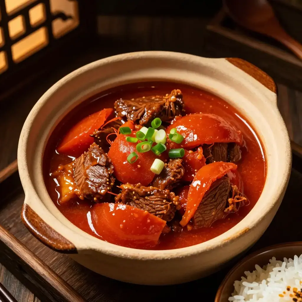 Fan Jie Niu Nan (番茄牛腩 — Cantonese Tomato-Braised Beef Brisket)