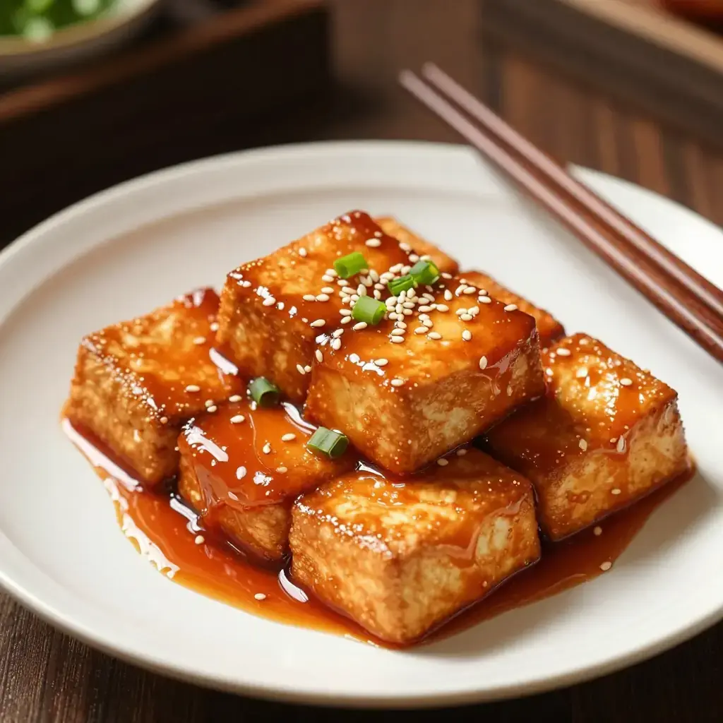 Dubu Jorim (두부조림 — Korean Braised Spicy Tofu)