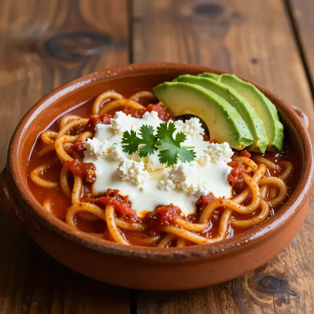 Sopa de Fideo Seco (Dry Noodle Soup)