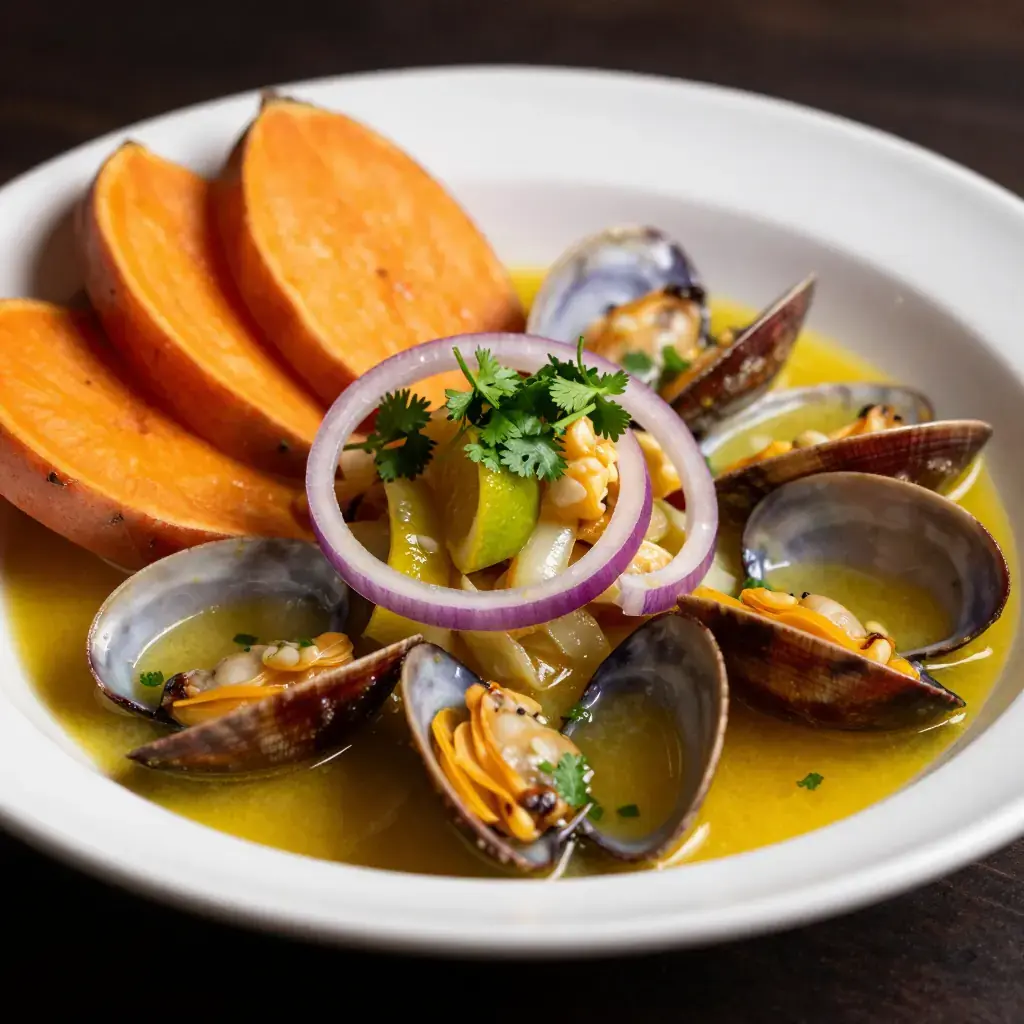 Cebiche de Conchas Negras (Peruvian Black Clam Ceviche)