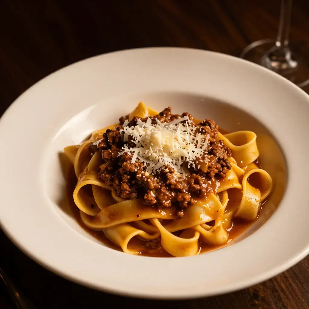 Tagliatelle al Ragù Bolognese (Tagliatelle al Ragù alla Bolognese)