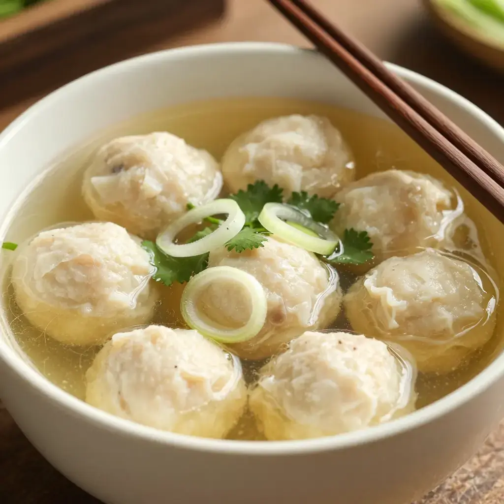 Fujian Qing Tang Yu Wan (清汤鱼丸 — Fujian Clear Broth Fish Ball Soup)