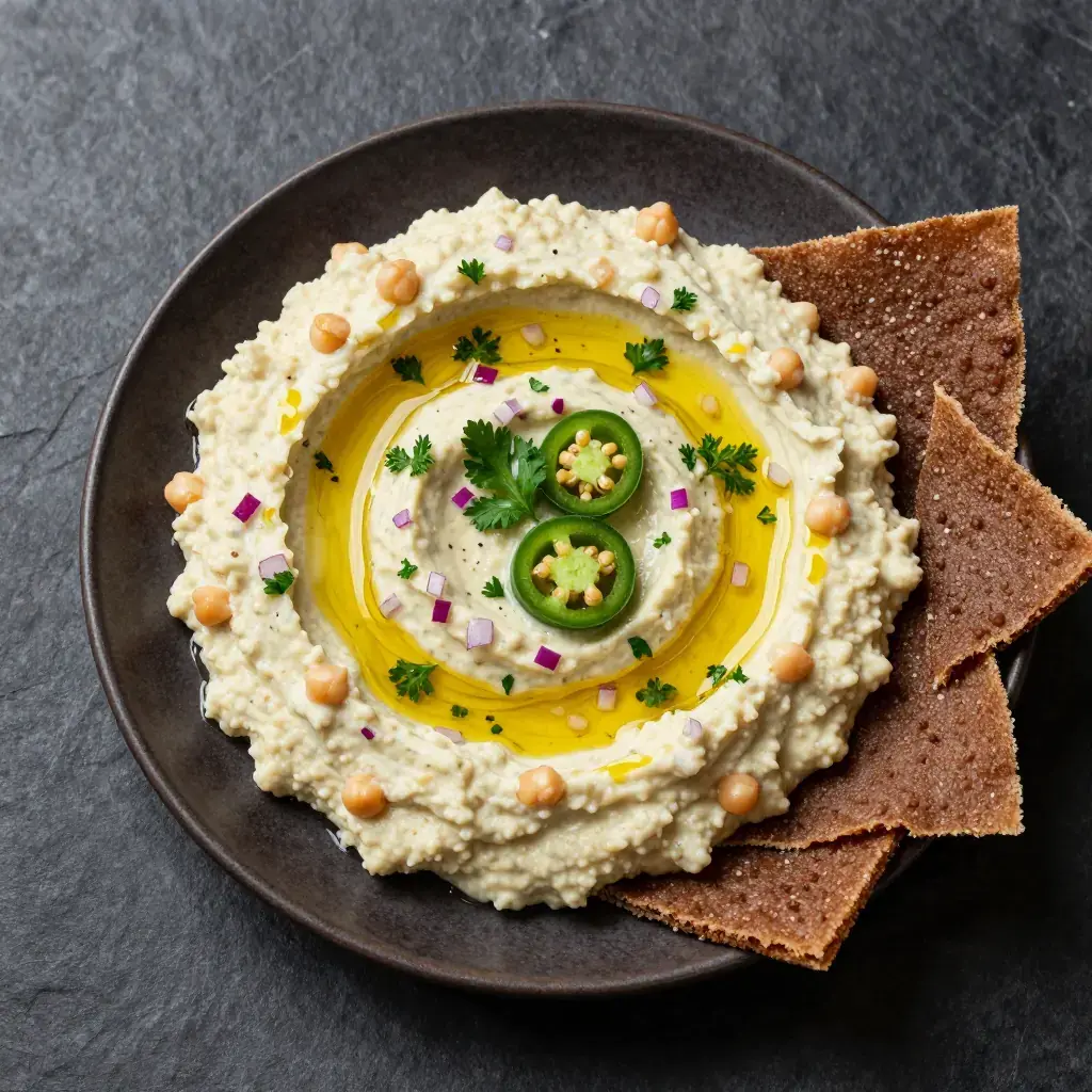 Buticha (ቡቲቻ — Ethiopian Spiced Chickpea Dip)