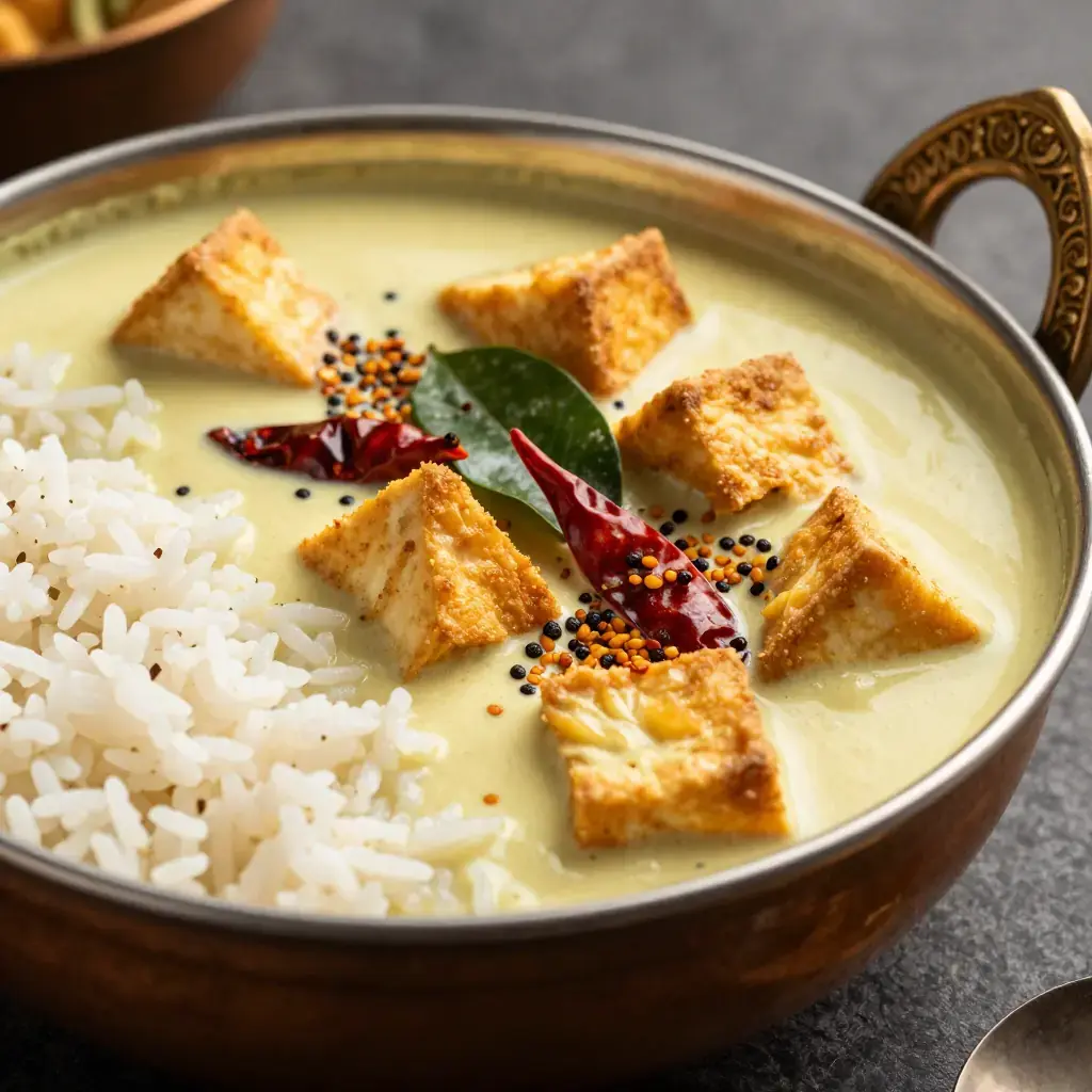 Mor Kuzhambu (மோர் குழம்பு — South Indian Buttermilk and Turmeric Curry)