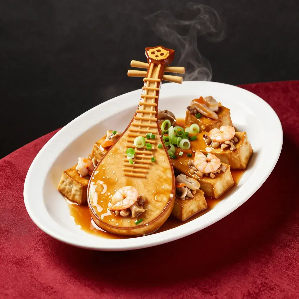Pipa Tofu (琵琶豆腐)