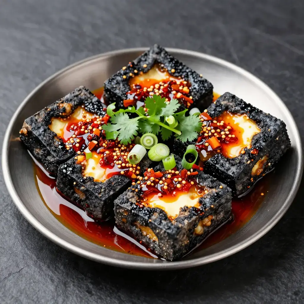 Hunan Chou Doufu (臭豆腐 — Hunan Stinky Tofu)