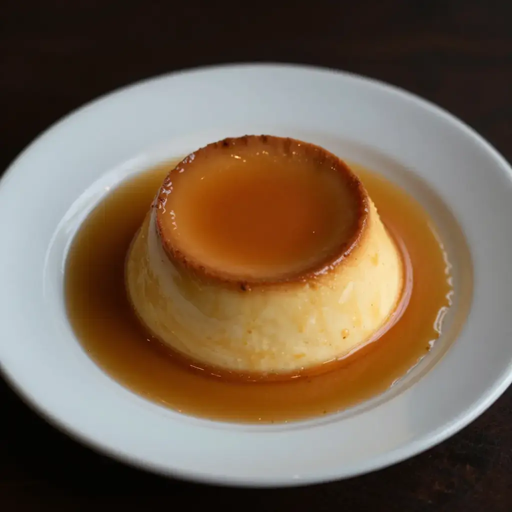 Flan Cubano (Cuban Caramel Custard)