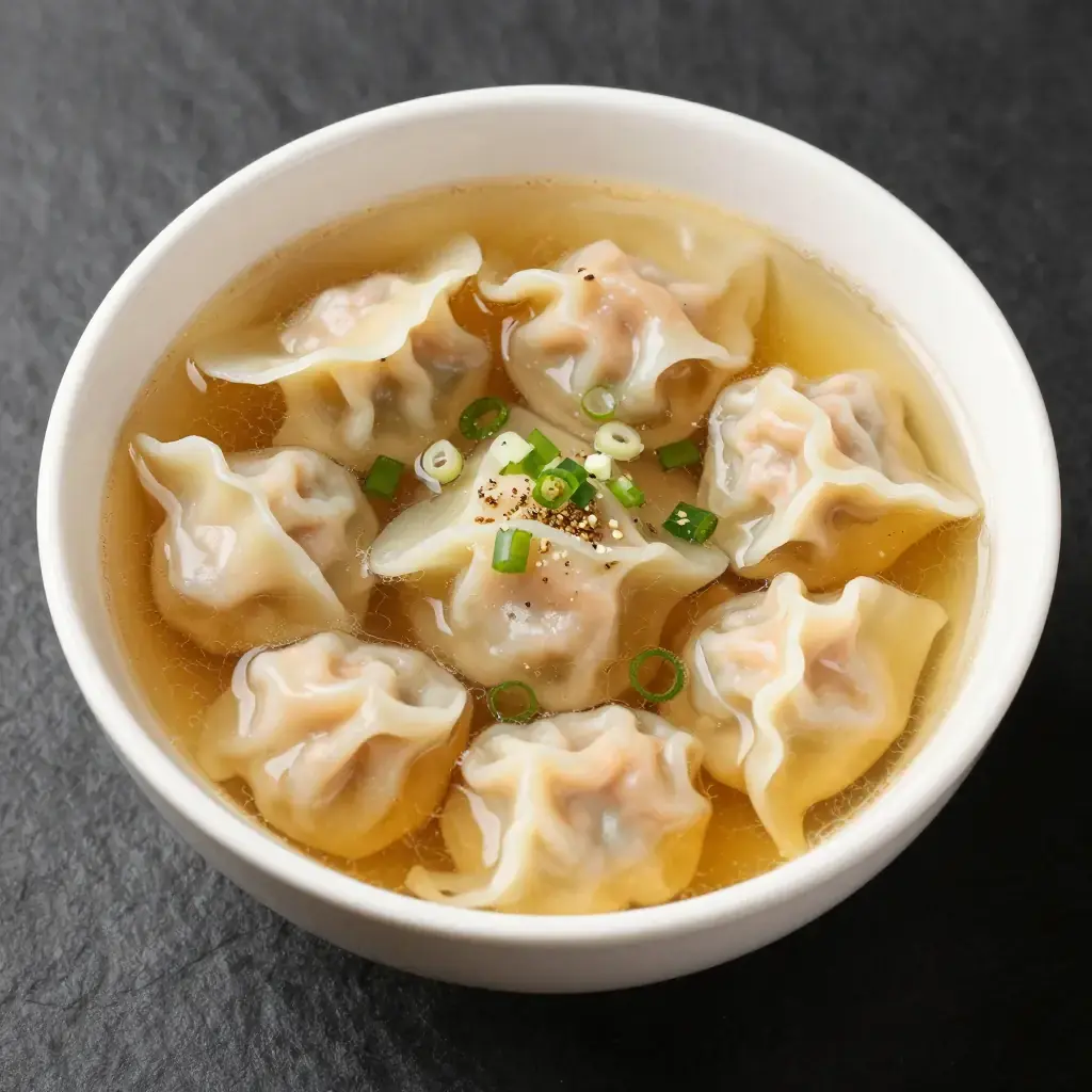 Fujian Rou Yan Pi Tang (肉燕皮汤 — Fuzhou Pork Floss Wonton Skin Soup)