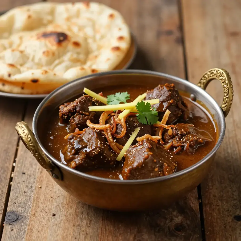 Paye ka Salan (پائے کا سالن — North Indian Slow-Braised Trotters in Aromatic Gravy)